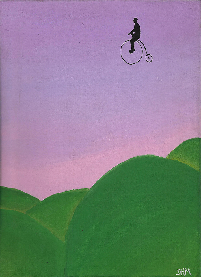 Bicicleta en el cielo